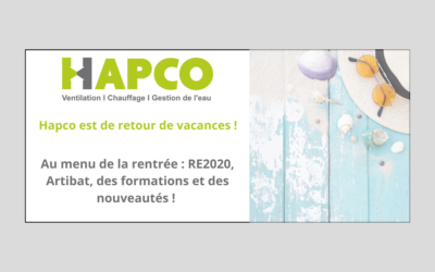 Les vacances sont finies !